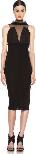 Rick Owens Prong Runway Dress in Black - Lyst