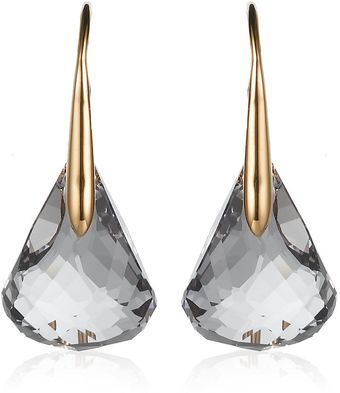 Swarovski Luna Blush Crystal Earrings - Lyst