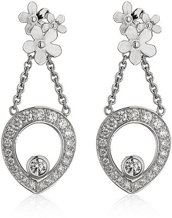 Theo Fennell Forget Me Not Tryst Drop Earrings - Lyst