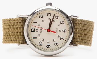 Timex® Weekender in Olive - Lyst