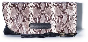 Vince Camuto Juliann Oversized Clutch Black - Lyst