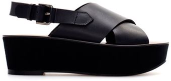 Zara Platform Wedge - Lyst