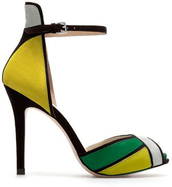 Zara Ankle Strap Sandal - Lyst