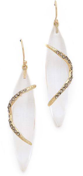 Alexis Bittar Mod Winding Drop Earrings - Lyst