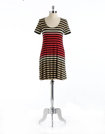Bailey 44 Striped Shortsleeved Dress - Lyst
