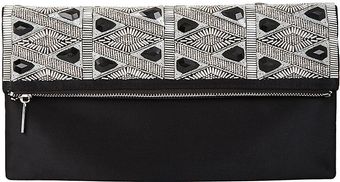 BCBGMAXAZRIA Rihanna Oversized Pouch Clutch Bag - Lyst