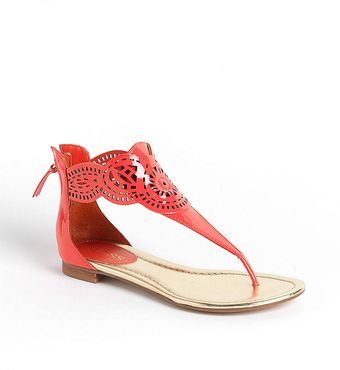 Guess Rolisa Leather Sandals - Lyst
