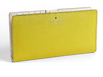Kate Spade Mikas Pond Stacy Leather Wallet - Lyst