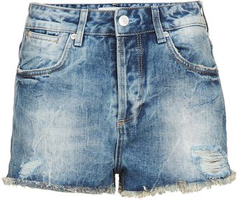 Moto Waterless Hotpant - Lyst