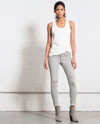 Rag & Bone Skinny Surrey with Holes - Lyst