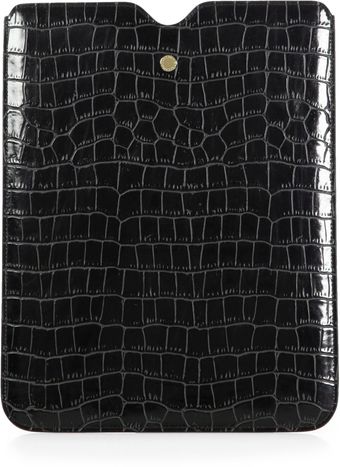 Stella McCartney Faux Crocodile Case For Ipad  - Lyst