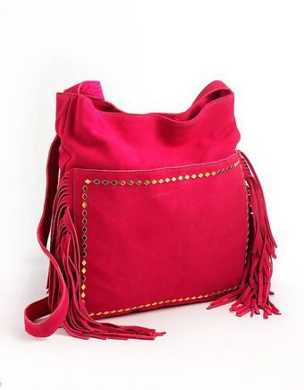 Steve Madden Fringed Suede Crossbody Bag - Lyst