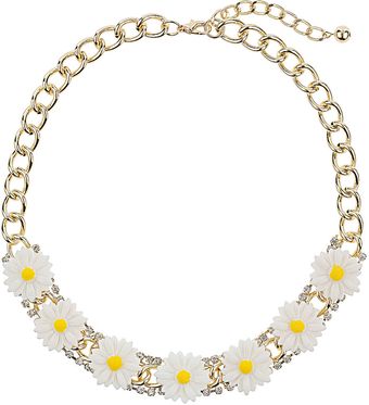 Topshop Daisy Chunky Chain Necklace - Lyst