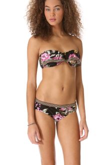 Zimmermann Allure Frill Bandeau Bikini - Lyst