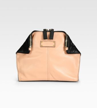 Alexander McQueen Demanta Twotone Cosmetic Case - Lyst