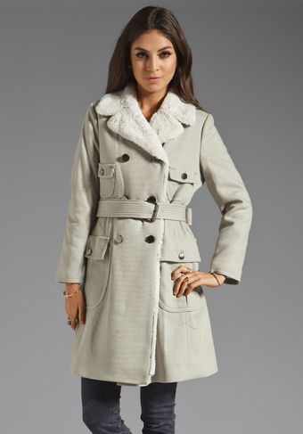 Marc By Marc Jacobs Resort Oaks Coat in Gray - Lyst