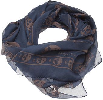 Alexander McQueen Skull Scarf - Lyst