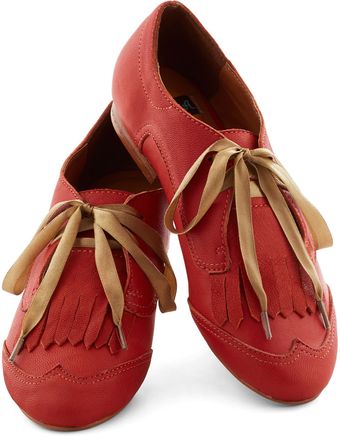 ModCloth Fore The Win Flat - Lyst