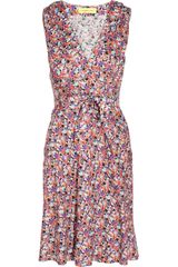 Catherine Malandrino Printed Stretch silk Dress