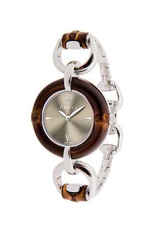 Gucci Bamboo 35mm Stainless Steel Bangle Watch - Lyst