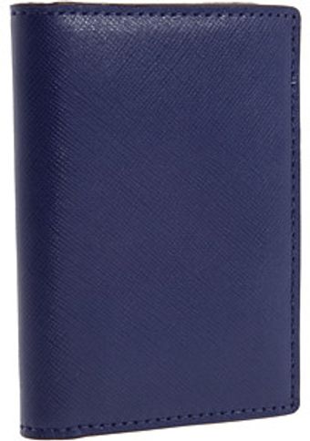 Jack Spade Crosshatch Leather Vertical Flap Wallet - Lyst