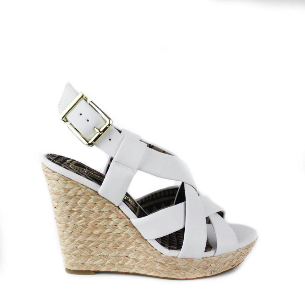 Jessica Simpson Catalina White Wedges in White | Lyst