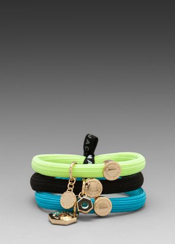 Marc By Marc Jacobs Cluster Ponys Bolts Hairbands in Green - Lyst