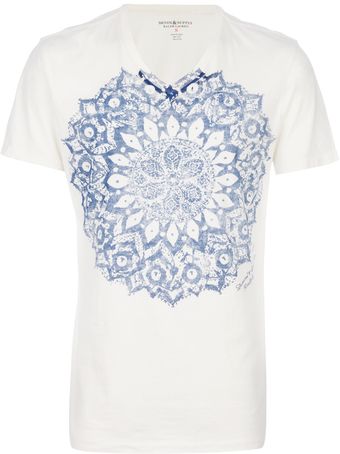 Ralph Lauren Printed Tshirt - Lyst