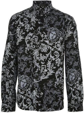 Versace Shadow Ramage Shirt - Lyst