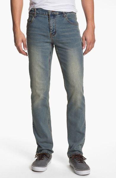 cheap-monday-dirt-blue-tight-slim-straight-leg-jeans-dirt-blue-product