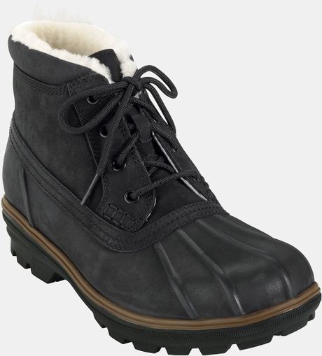 Cole Haan Air Scout Snow Boot in Black for Men (black