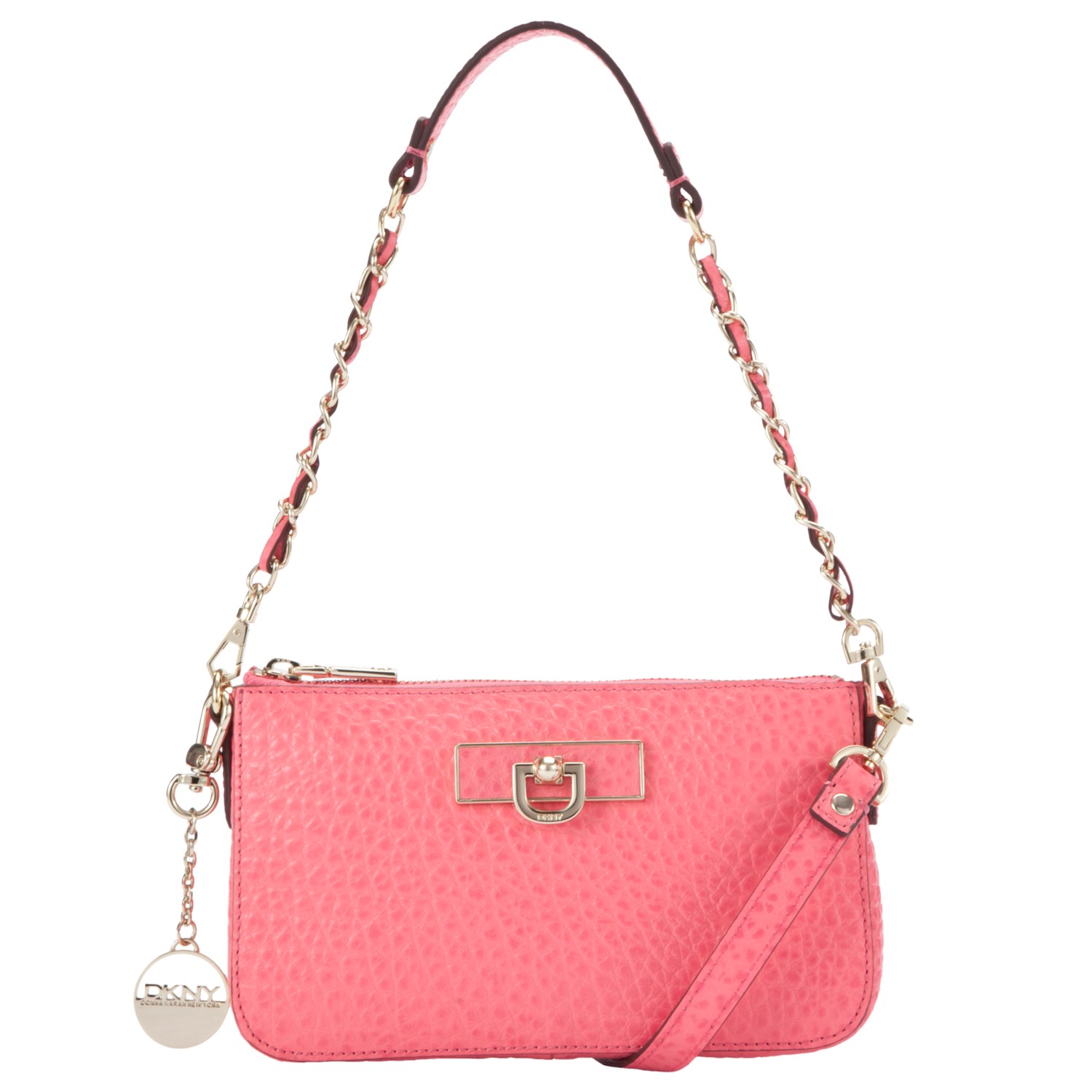 dkny pink handbag