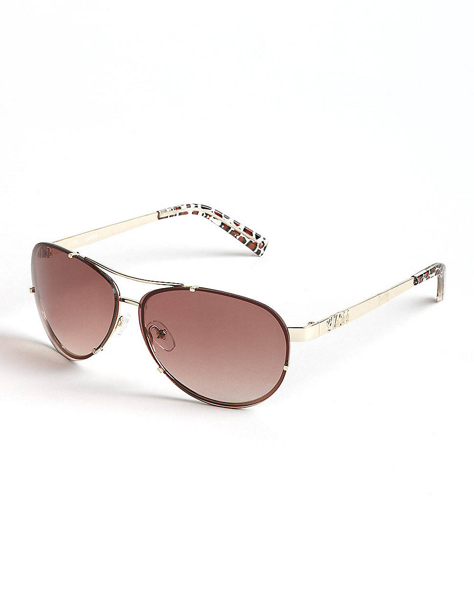 Guess Aviator Sunglasses in Gold for Men Lyst