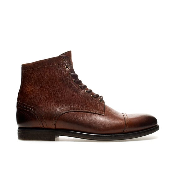 Zara Laceup Boots in Brown for Men (leather) | Lyst