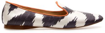 Zara Printed Fabric Slipper - Lyst