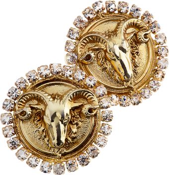Fausto Puglisi Small Gold Pin - Lyst