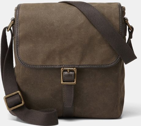 Fossil Estate Messenger Bag in Brown for Men (dark brown) | Lyst