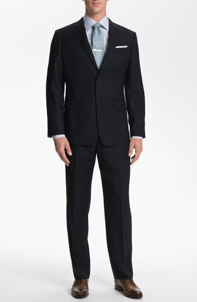 John W. NordstromÂ® John W Nordstrom Travel Wool Suit in Blue for Men ...