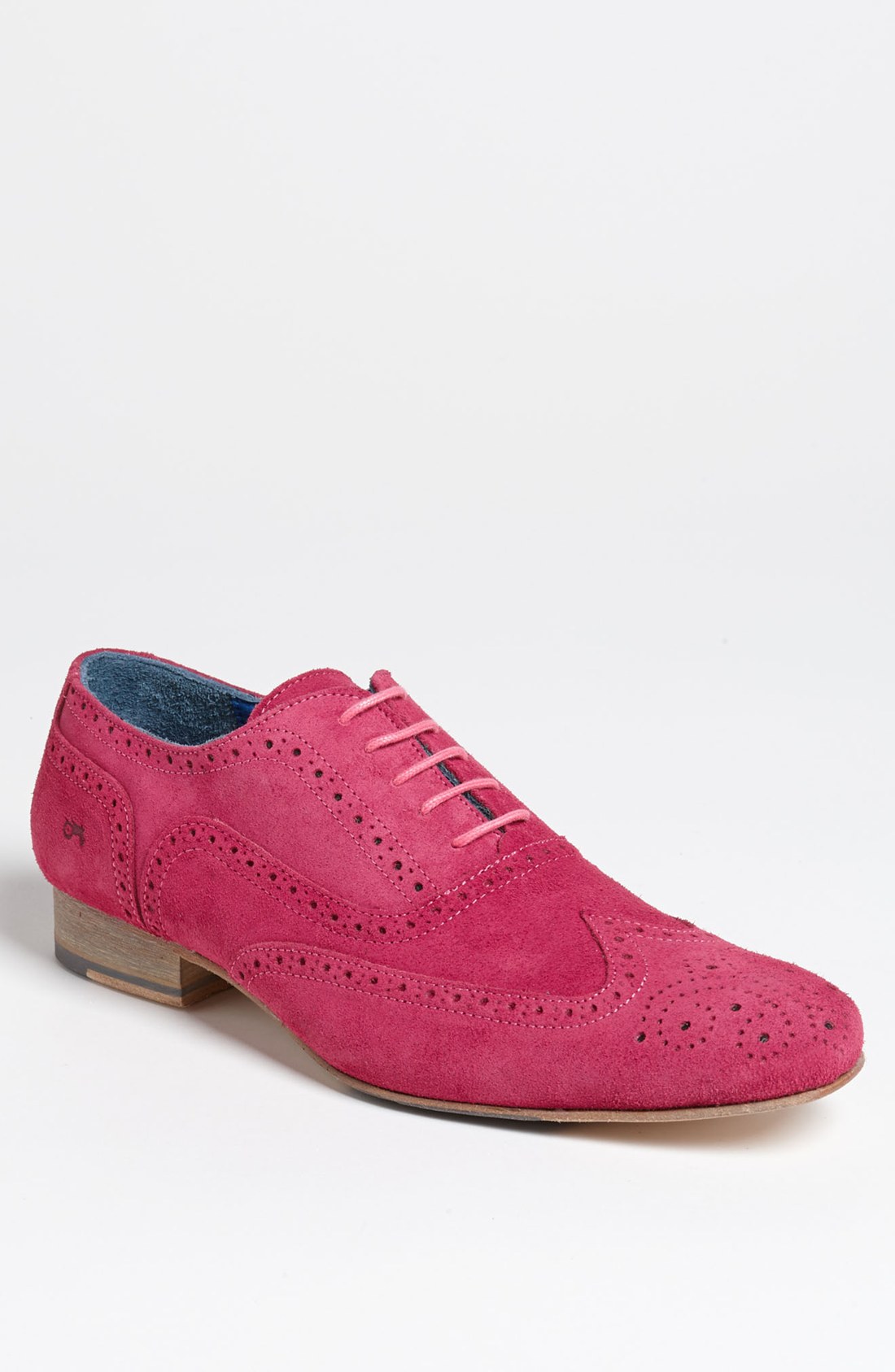 mens suede wingtip shoes