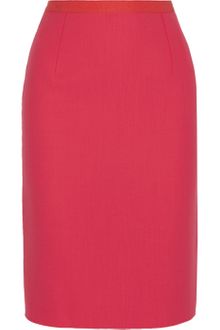 Oscar de la Renta Woolblend Skirt - Lyst