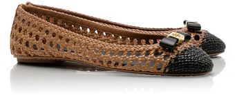 Tory Burch Carlyle Flat - Lyst