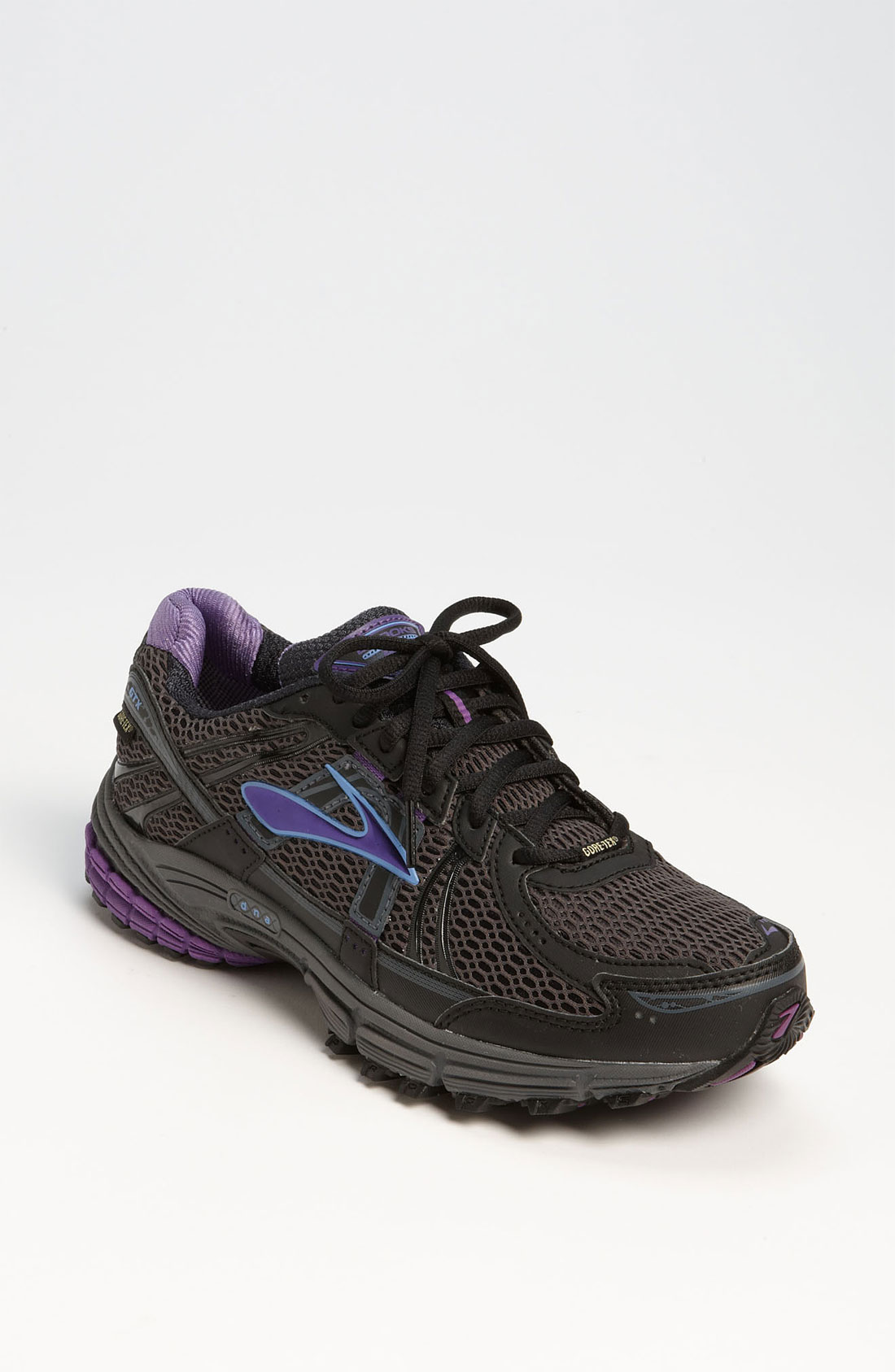 Brooks Adrenaline Asr Gtx Trail Running Shoe in Black