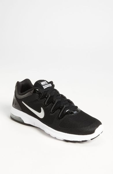 Nike Air Max Fusion Training Shoe in Black (black/ metallic white/ grey) | Lyst