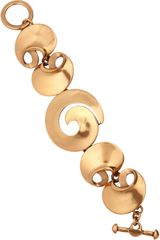 Oscar de la Renta 24karat Goldplated Link Bracelet