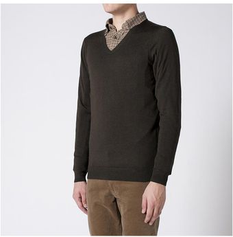 Uniqlo Efm V- Neck Sweater - Lyst