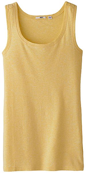 Uniqlo Light Cotton Tank Top - Lyst