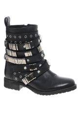 Asos Aberdeen Leather Biker Boots