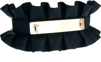 Asos Pleated Plate Waist Belt - Lyst
