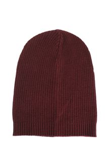Asos Oversized Beanie in Burgundy - Lyst
