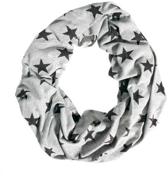 Asos Jersey Snood with Stars Print - Lyst